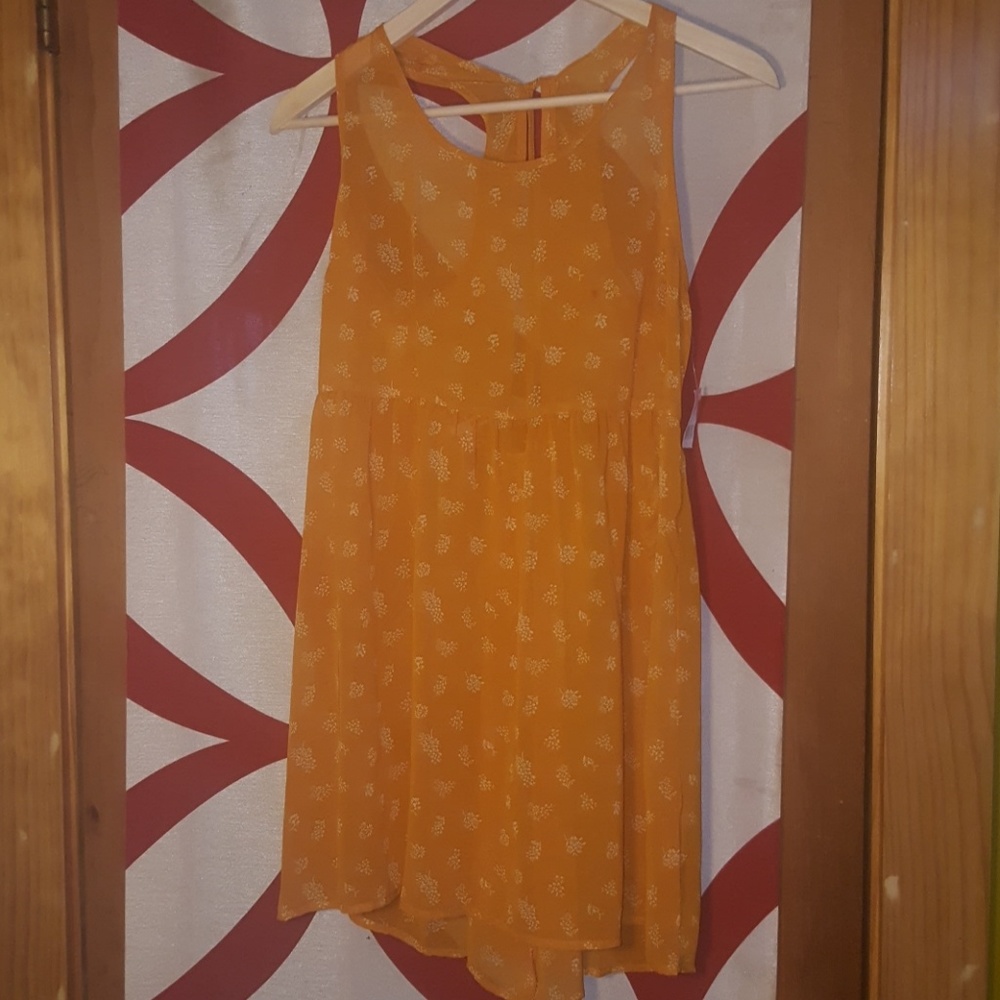 Sheer babydoll dress